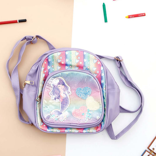 Purple Mermaid Kids Bag