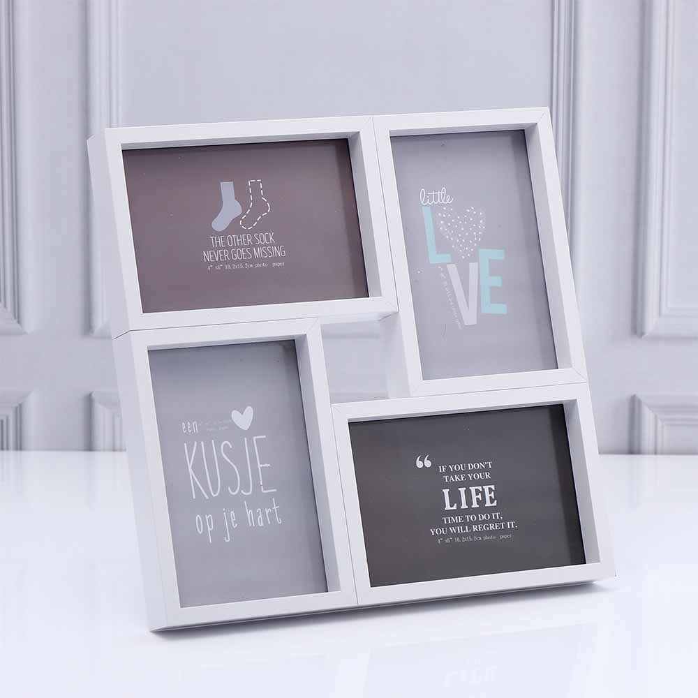 White Essence Multi-Space Photo Frame