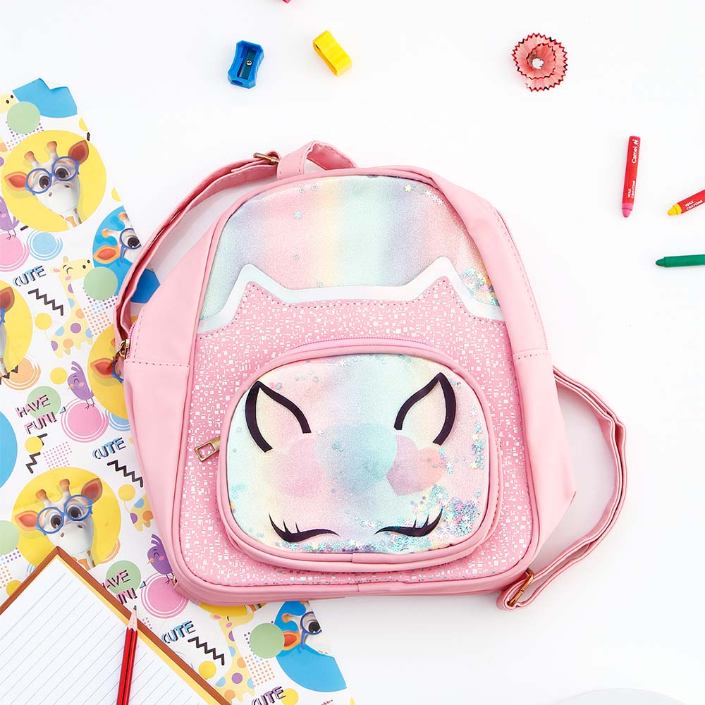 Pink Cat Ears Kids Bag
