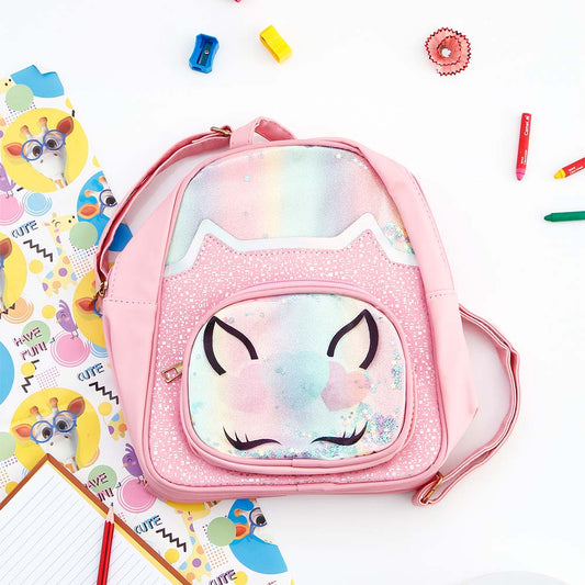 Pink Cat Ears Kids Bag
