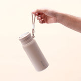 Beige Steel Sipper Bottle
