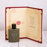 01 Men Perfume with Rakhi Greeting Card
