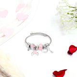 Mermaid Charms Silver Bracelet