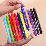 Flair Brush Pens - 12 Shades with Flexible Tip