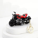 Red Superbike Keychain