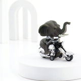 Elephant Bike Ride Keychain
