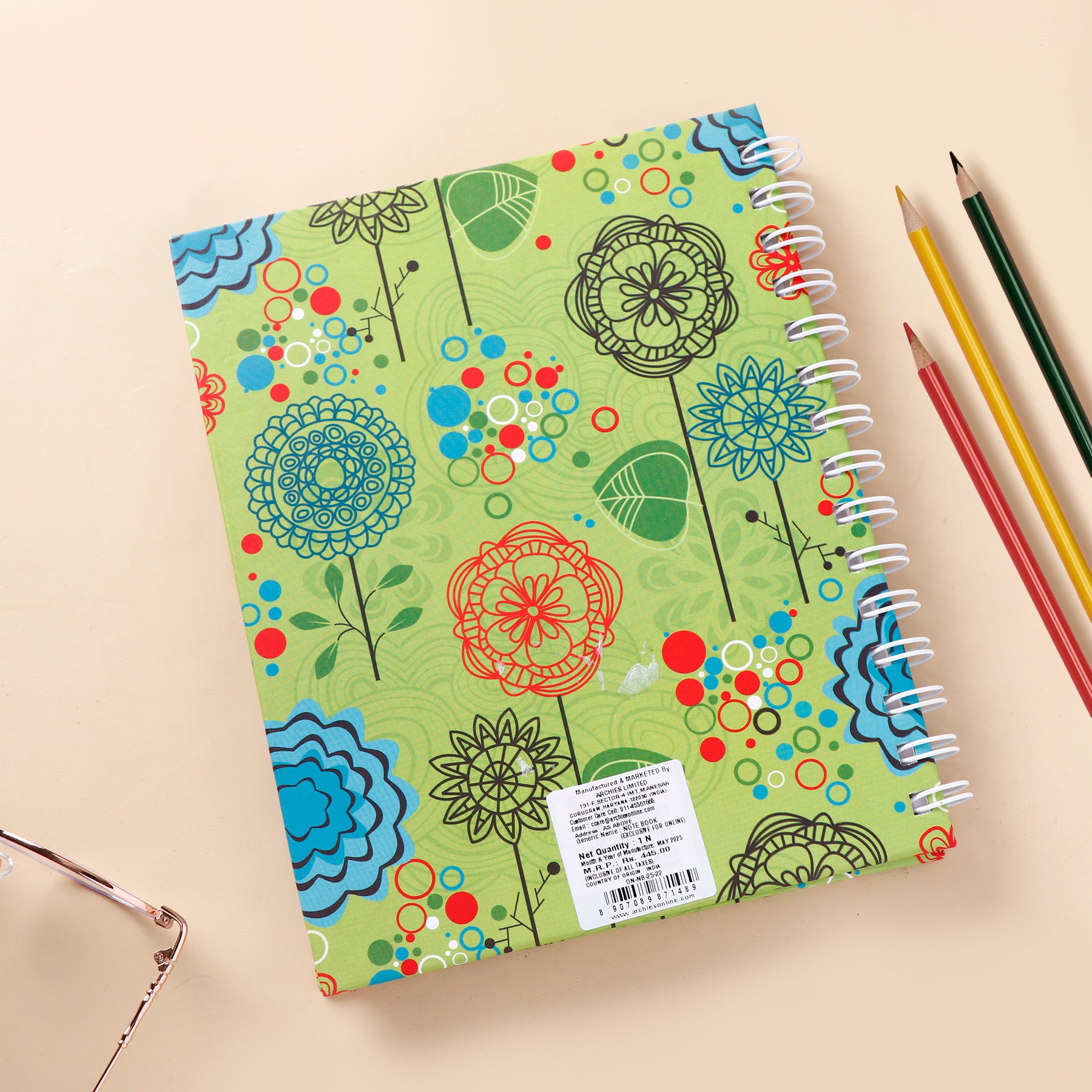 Sky is the Limit Quoted Spiral Notebook