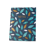 Green leaf aesthetic notebook