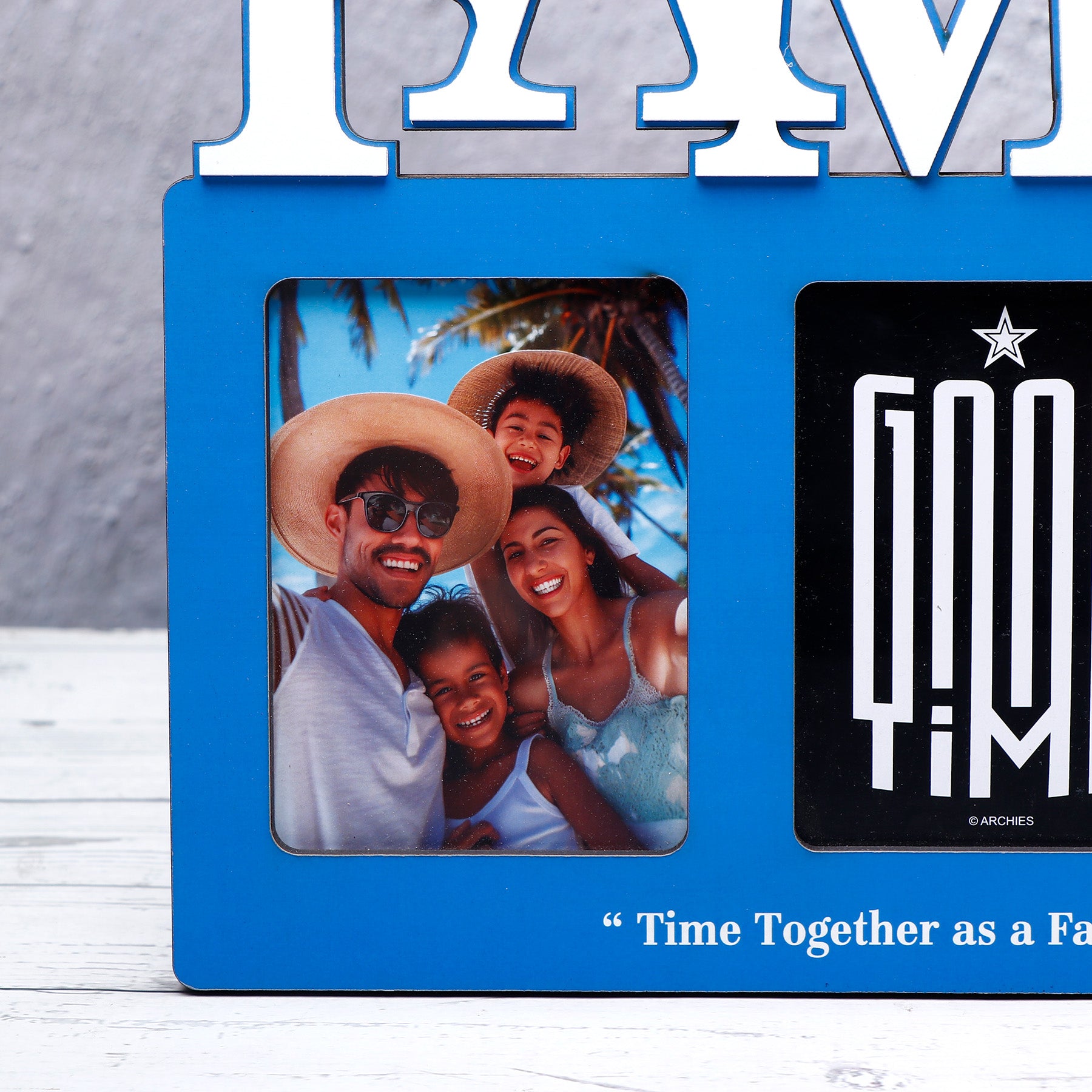 Family Quoted Wooden Photo Frame