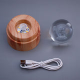 Unicorn Crystal Ball Lamp