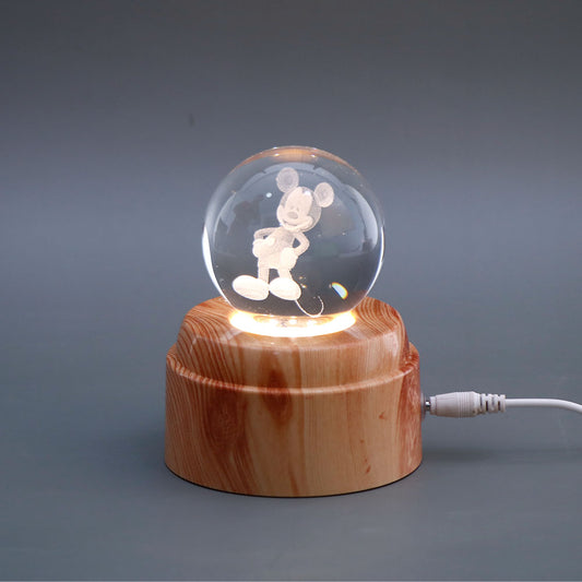 Mickey Mouse Crystal Ball Lamp