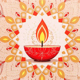 Premium Diwali Seasons Greeting Card Pack Of 10