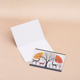 Pack Of 10 Deers Seasons Greeting Card