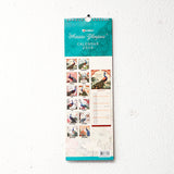 Artistic Glimpses 2026 Wall Calendar With Envelope