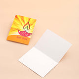 Diwali Celebration Seasons Greeting Card Pack Of 10