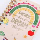 Work Hard Dream Big Spiral Notebook