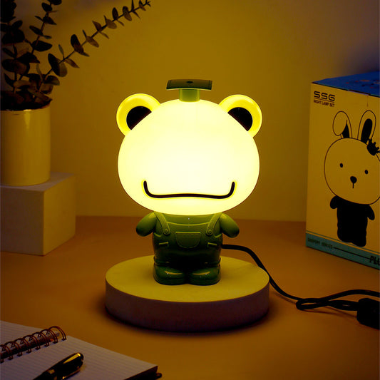 Green Frog Night Light Kids Lamp