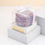 Scented Pink Multicoloured Candle Pot