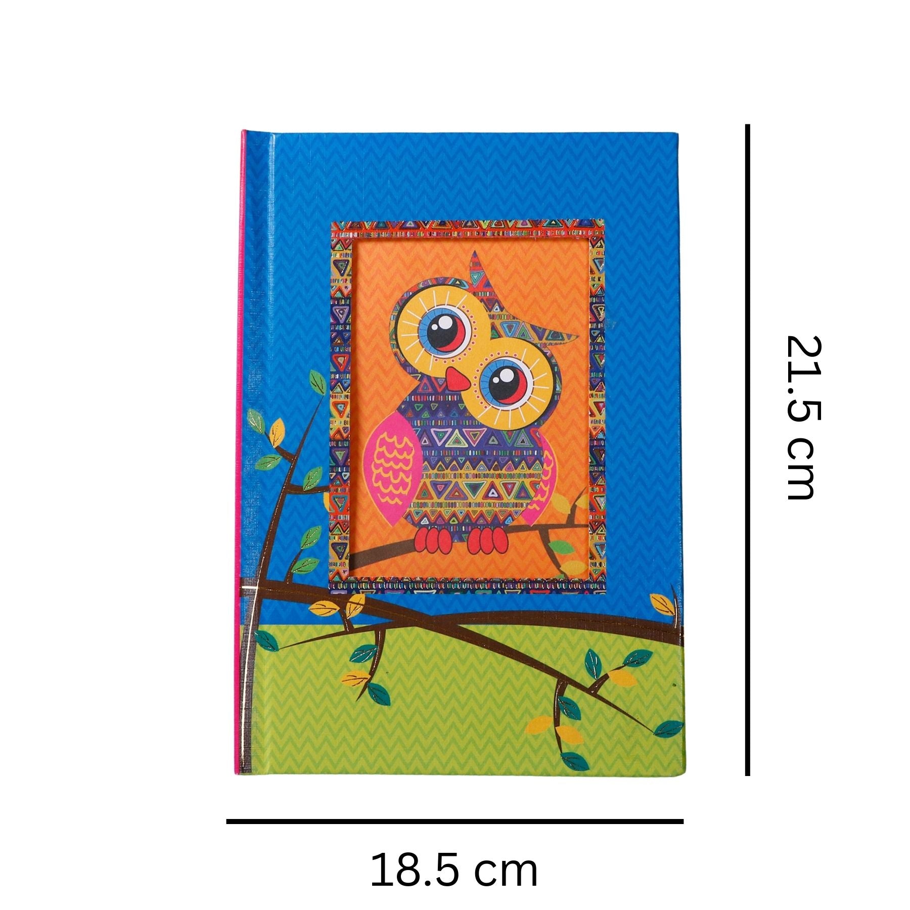 Desi Archies Owl on Branch Notebook