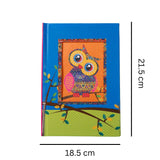 Desi Archies Owl on Branch Notebook