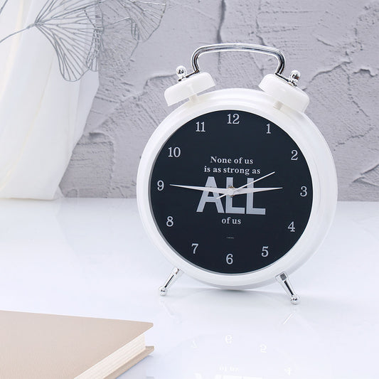 All Of Us Quoted Corporate Table Clock