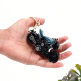 Blue Superbike Keychain