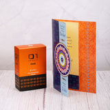 Musk Perfume with Evil Eye Rakhi Greeting Card