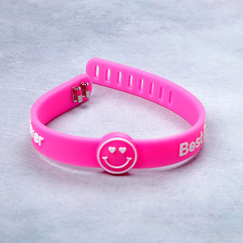 Best Friend Pink Friendship Band