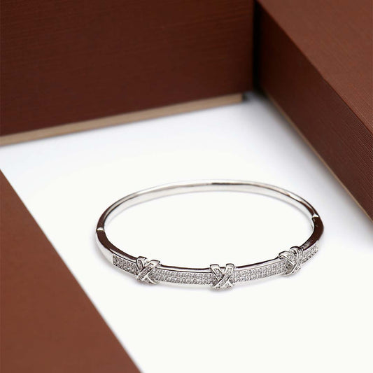 Signature X Silver Bracelet