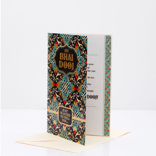 Loving Wishes Bhai Dooj Greeting Card