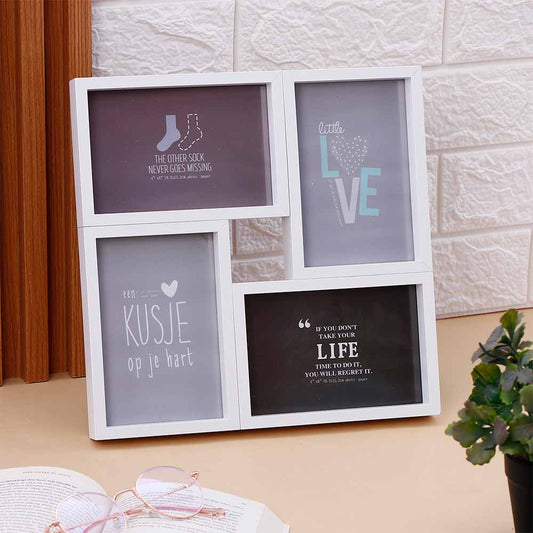 White Essence Multi-Space Photo Frame