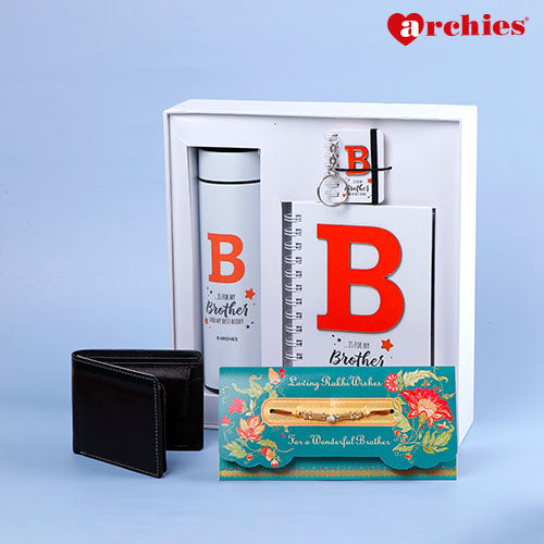 Amazing Brother Gift Set with Rakhi Mailer