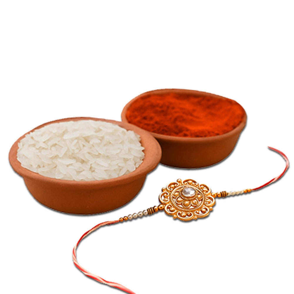 Rosy Rakhi Blossoms