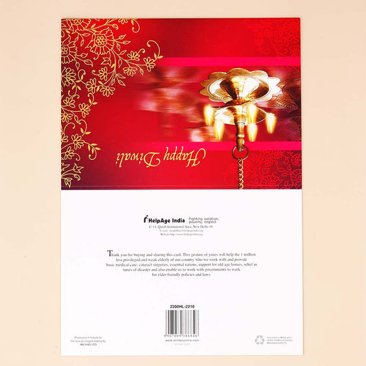Pack Of 50 Prosperity Wishes Seasons Greeting Card