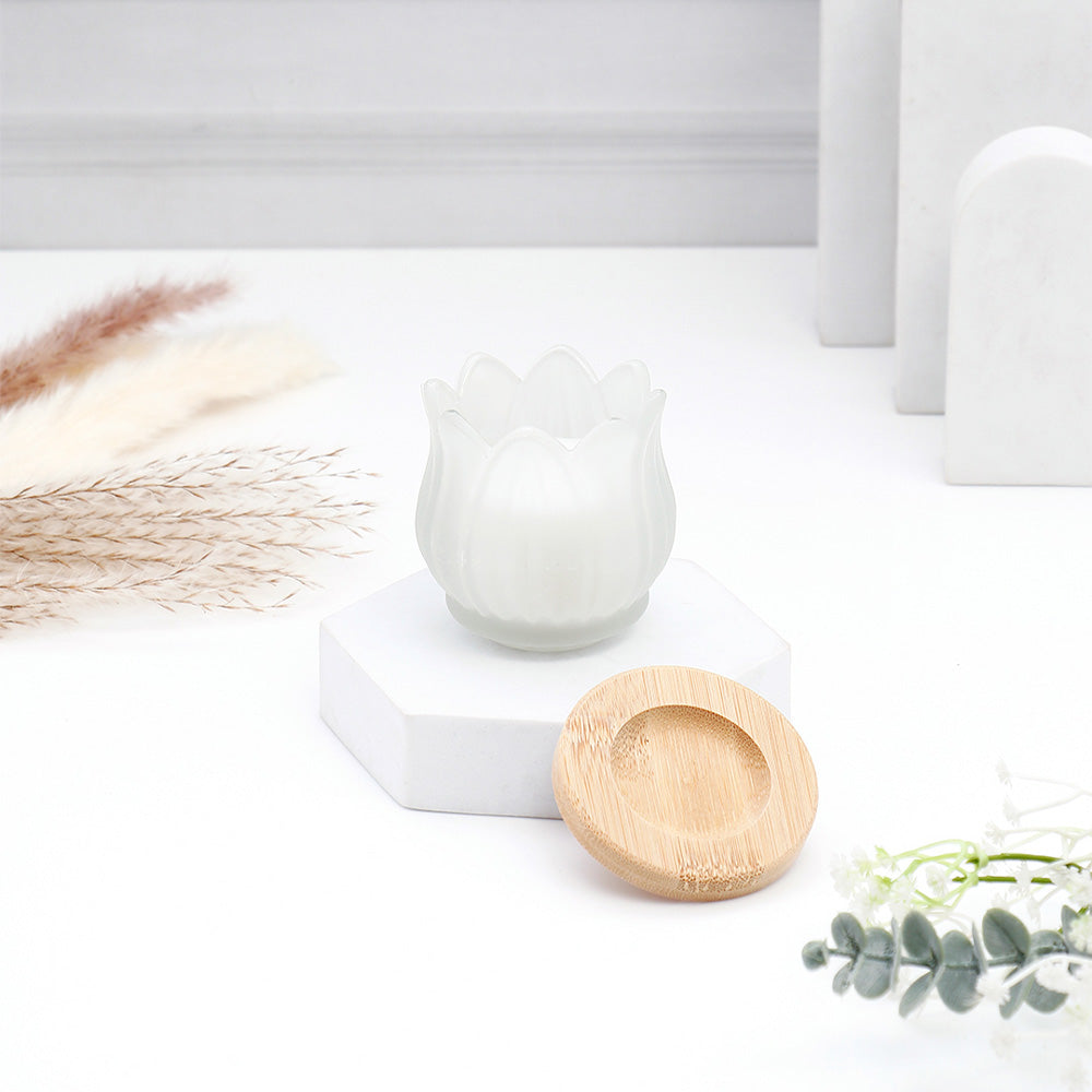 Scented White Lotus Candle
