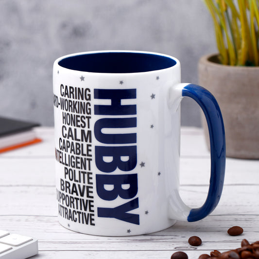 Archies Quoted Ceramic Mug - Hubby