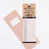 Secrets 2026 Wall Calendar With Envelope