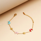 Moon Charms Golden Bracelet