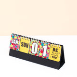 Smilies Quoted Desk Top Perpetual Calendar 2026