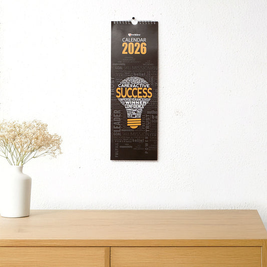 Corporate Quotes 2025 Wall Calendar With Envelope