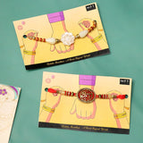 Pack of 2 Designer Rakhi with Roli
