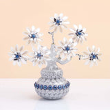Protective Blooms Evil Eye Vase