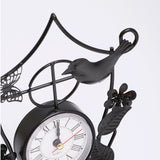 Birds Paradise Figurine Clock