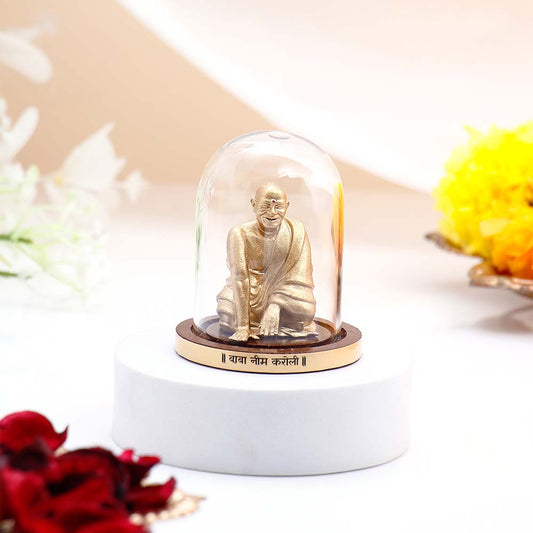 Neem Karoli Baba Idol - Gold