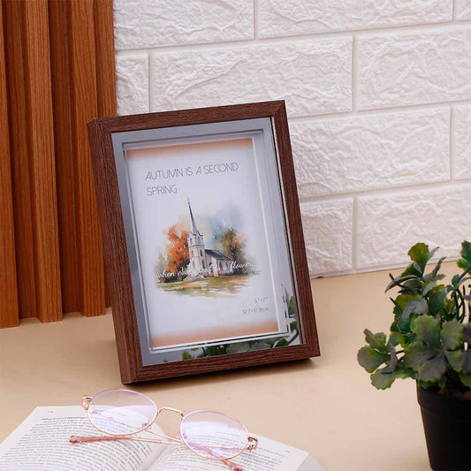 Classic Wooden LED Photo Frame 