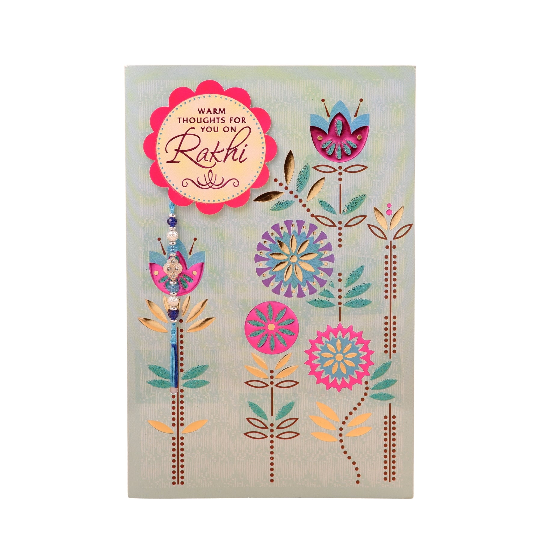 Warm Thoughts Raksha Bandhan Greeting Card With Envelope