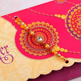 For My Brother Rakhi mailer with Roli chawal and Envelope