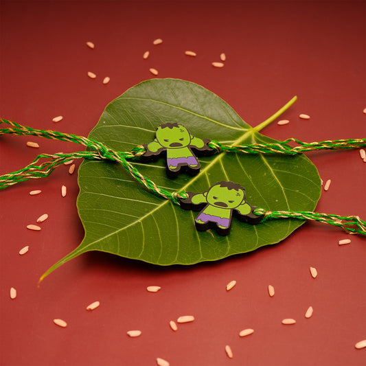 Hulk Kids Rakhi Pack of 2