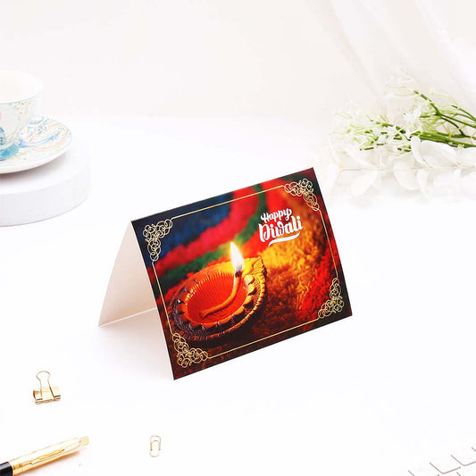 Festival of Lights Seasons Greeting Card Pack Of 10