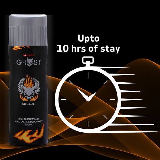 ARCHIES Ghost Black Deo Original Deodorant Spray  -  For Men & Women (200 ml)